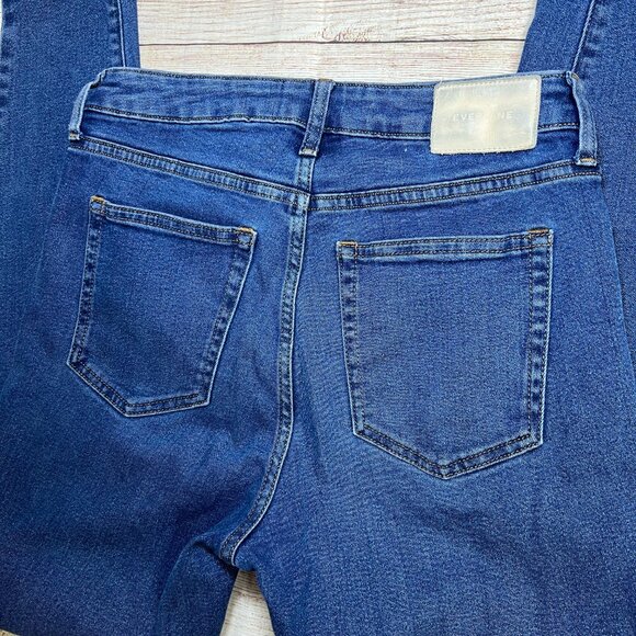 Everlane The Perform High Rise Skinny Jeans Womens 28 Blue Denim Stretch Pants M - Picture 7 of 13